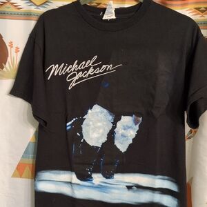 Michael Jackson Black Graphic Tee